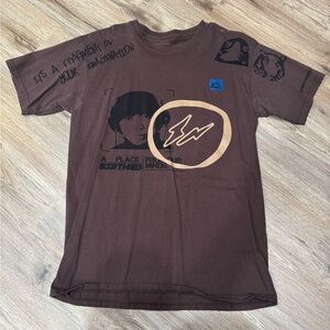 Travis Scott Cactus Jack x Fragment Hiroshi Tee - Size L Brown
